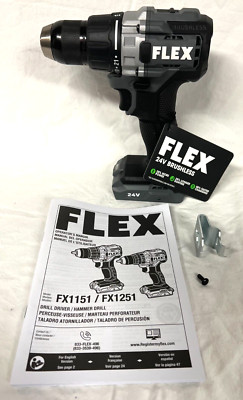 FLEX 24V FX1151 Brushless 1/2'' Drill Driver 2 Speed- New From Larger Kit