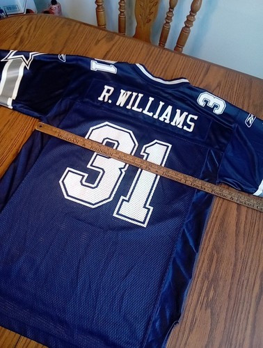 Vintage Reebok Roy Williams Dallas Cowboys Football Jersey #31 Adult Medium - Picture 5 of 9