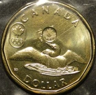 2012 Canada Loonie — photo from another recent sale