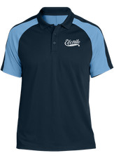 Ebonite Bowling Vintage Tournament Polo Navy