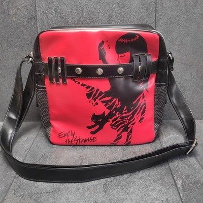 Emily The Strange Umhängetasche Rot Schwarz Tasche   2007   Cosmic Debris   Rar