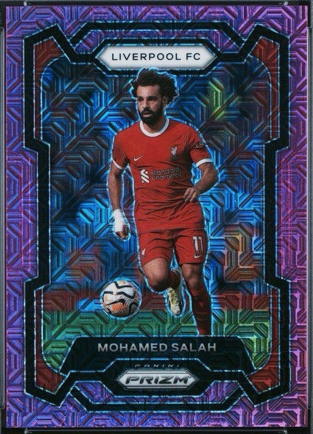 Panini Prizm Premier League Mohamed Salah #73 Trading Card 2023-24