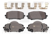 Bremsbelagsatz Scheibenbremse NK 223458 FüR Hyundai PB PBT I20 1
