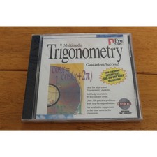 Vintage Pro One Multimedia Trigonometry CD-ROM Windows PC Educational Made USA