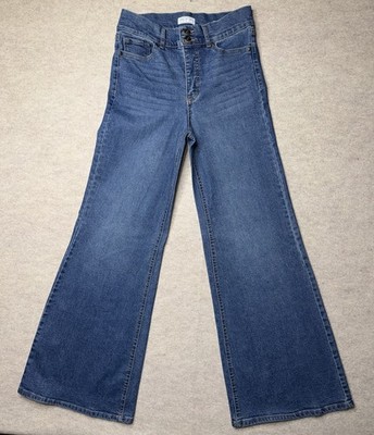 Sofia Vergara Margot Wide Leg Jeans Women's 6 High-Rise 28x31