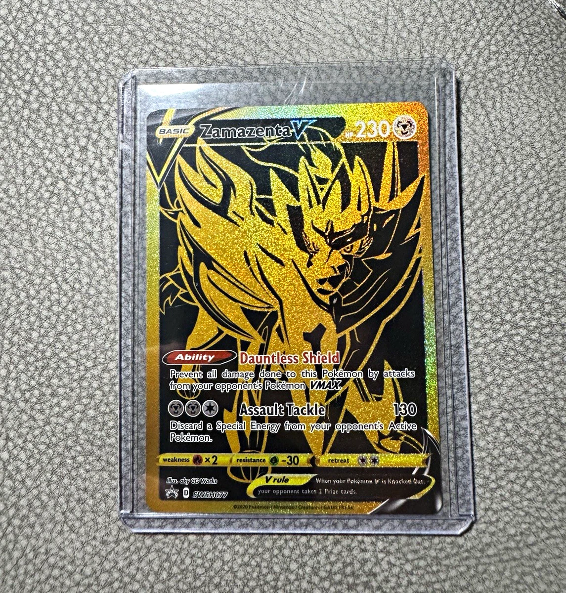 25+ Zamazenta V SWSH077 SWSH: Sword & Shield Promo Cards for sale