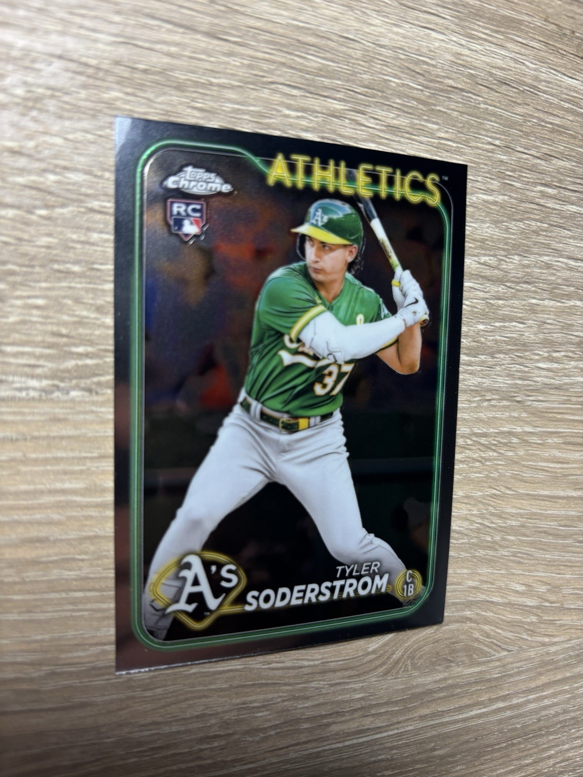 2024 Topps Chrome - Tyler Soderstrom #298 Refractor (RC)