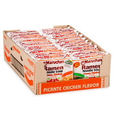 Maruchan Ramen Picante Chicken, Instant Ramen Noodles, Ready to Eat Meals, 3 Oz,