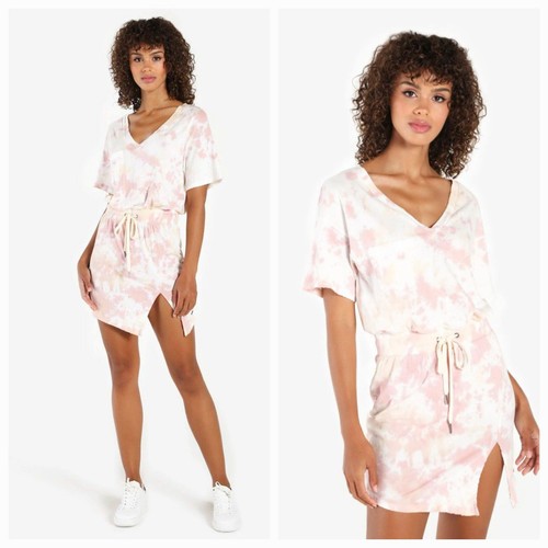n:Philanthropy Bali Tie-Dye Drawstring DressIn Mauve Moon Tie-Dye XS NWT