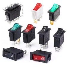 Kippschalter Wippschalter Eckig EIN/AUS 2&3 PIN 31x13.5mm 16A 230V /20A 125V