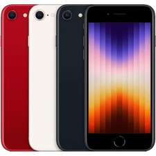Apple iPhone SE 2022 3rd Gen - 64GB 128GB - All Colours - Unlocked - Very Good