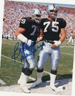 BOB GOLIC OAKLAND RAIDERS  RAIDER NATION  JSA AUTHENTICATED ACTION SIGNED 8x10