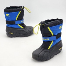 Sorel Kids Flurry Insulated Winter Snow Boots Super Blue Little Kids' Size 12