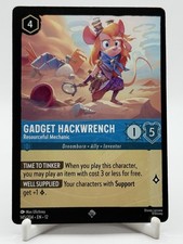Disney Lorcana Wilds Unknown - Gadget Hackwrench 145/204 - Regular