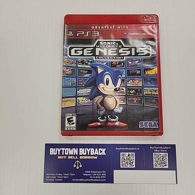 Sonic's Ultimate Genesis Collection (Sony PlayStation 3 PS3, 2009) CIB Complete