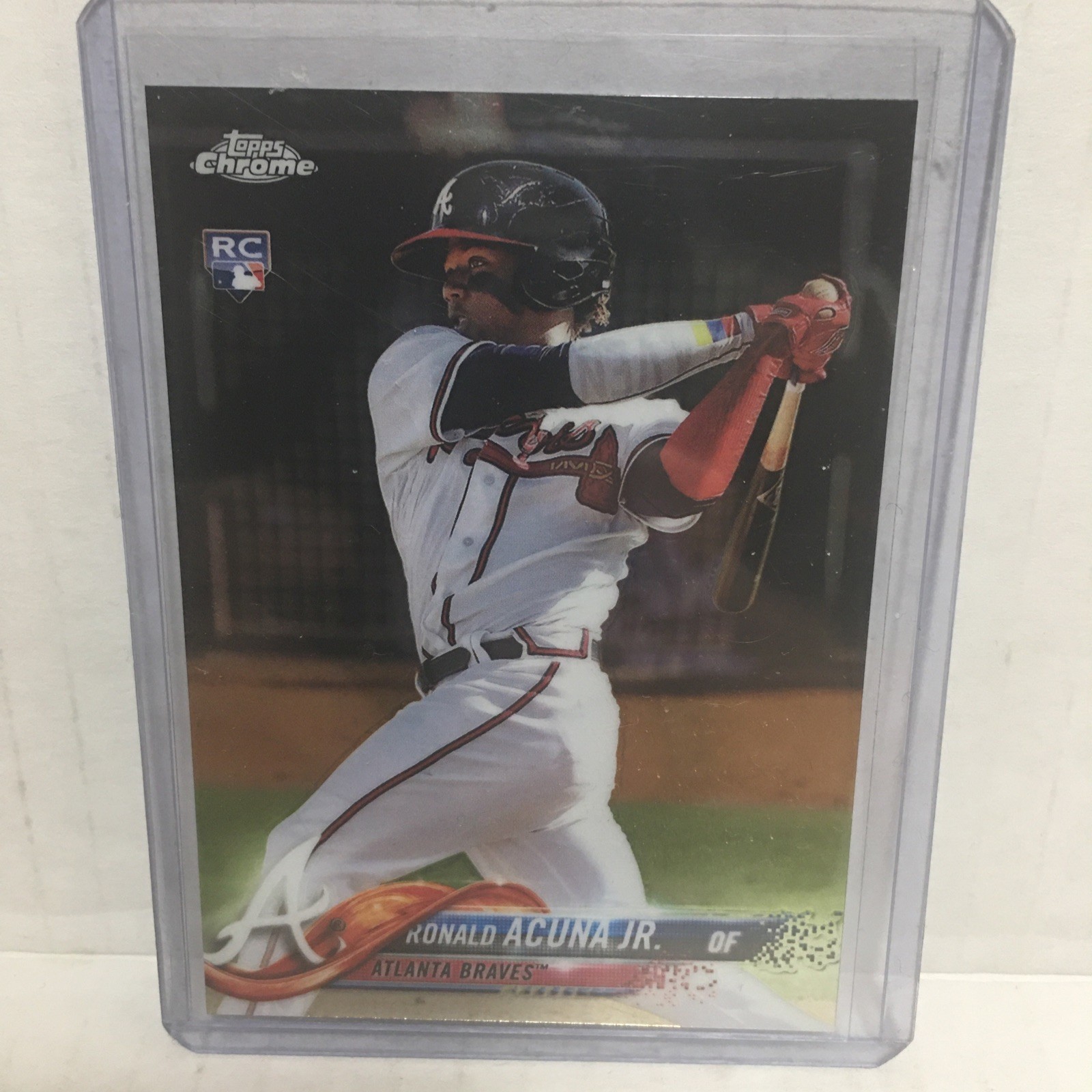 Ronald Acuna Jr. RC 2018 Topps Chrome #193 Atlanta Braves