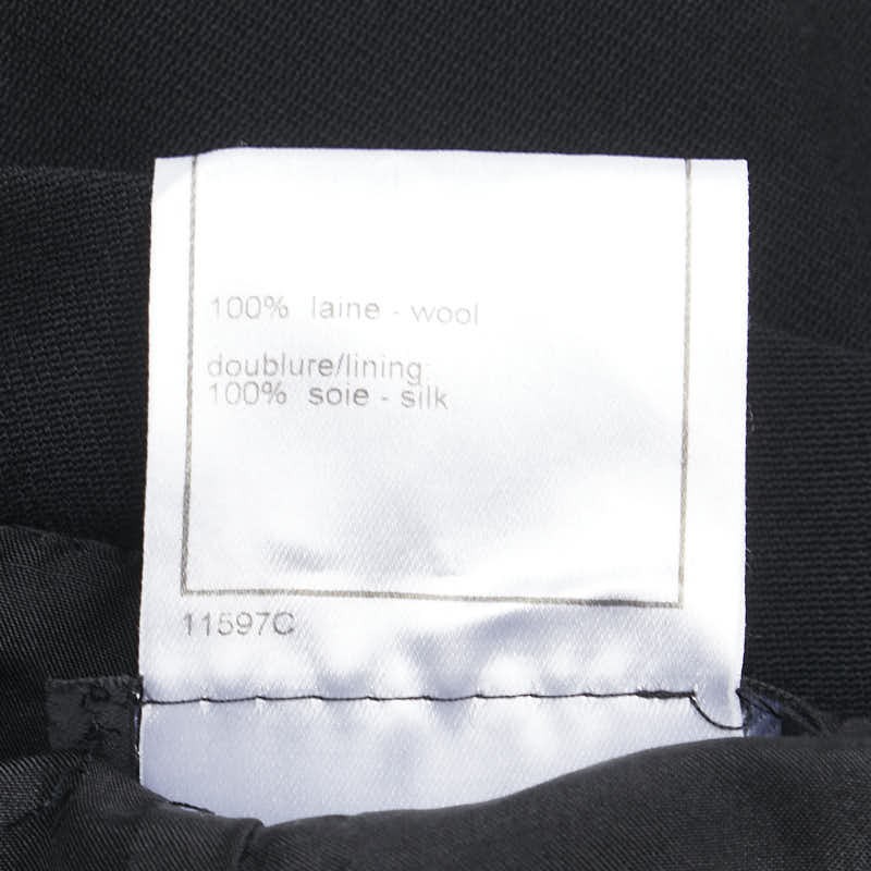 CHANEL Coco Mark Button Jacket Double Slacks Set … - image 12
