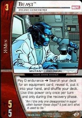 Beast, Feline Geneticist - FOIL - X-Men - FOIL - Vs System