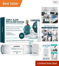 Comprehensive Early Alert Bed Alarm with Adjustable Volume   Safety for Seniors
