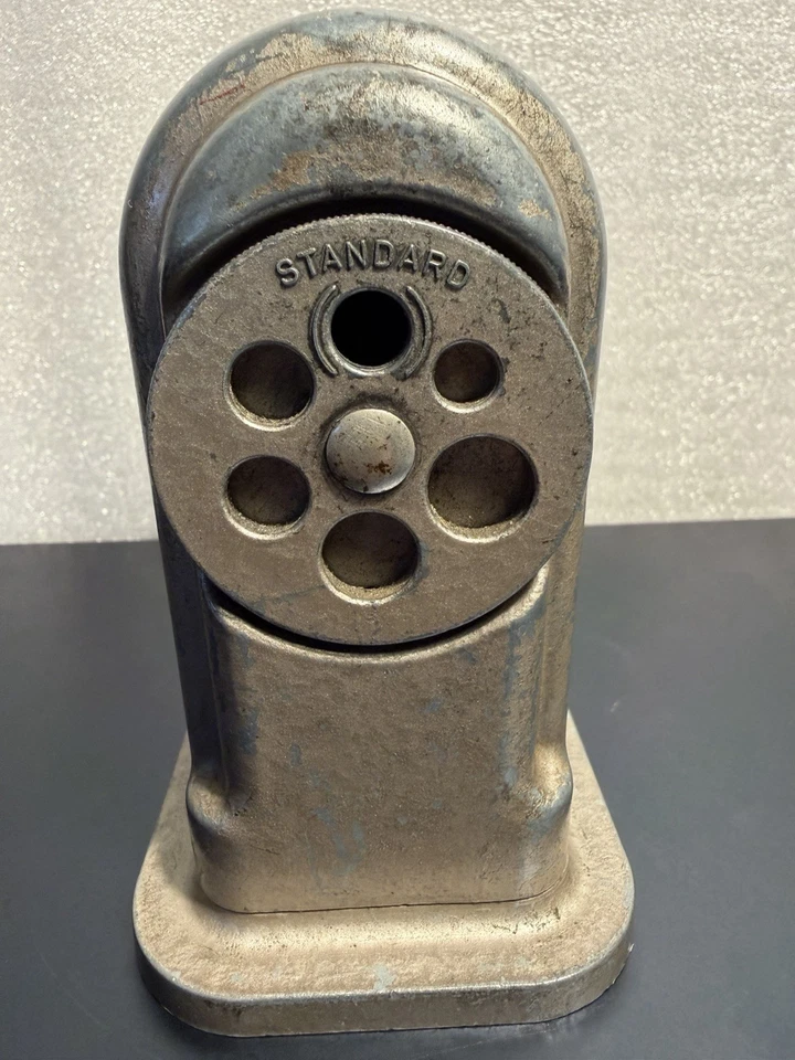 Boston Ranger 55 Pencil Sharpener 6-Hole Adjustable Selector Mid century Works - Image 4 of 4
