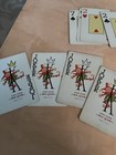 Vintage Kent Plastic Coated Double Deck Playing Cards-108 Cards W/Jokers Glitter — photo 10