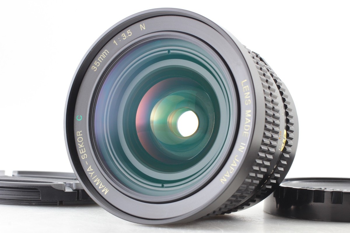 mamiya sekor c 35mm f/3.5 N マミヤ　レンズ Near MINT] Mamiya Sekor C 35mm f/3.5 N Wide Angle Lens Super Pro