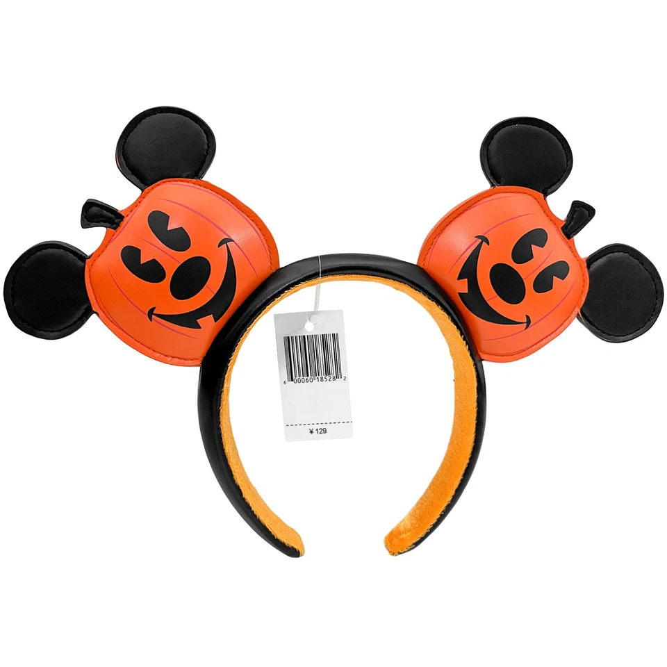 Disney Park Halloween Jack O' Lantern Orejas de Minnie Mouse NUEVA Diadema de Calabaza Foto 2 de 4