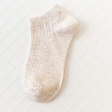 10 Pair Breathable Cotton Socks Anti-slip Boat Socks Pure Color Comfortable