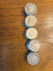 Lot Of 50 Silver Roosevelt Dimes Coins 1964 And Prior