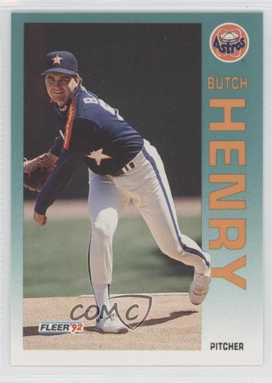 1992 Fleer Update Butch Henry #U-86 Rookie RC fm0