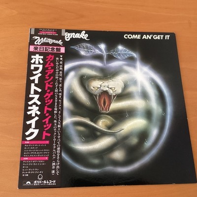 WHITESNAKE COME AN  GET IT JAPAN LP OBI 28MM-0027