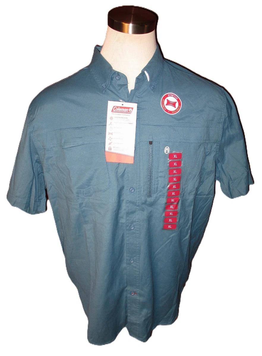 Las mejores ofertas en Camisas Coleman azul para De hombre | eBay