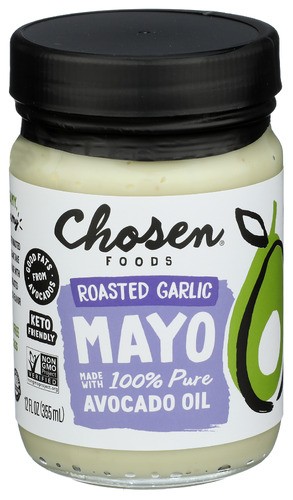 Chosen Foods Mayo Roasted Garlic 12 Oz (Pack of 6) - Picture 1 of 1