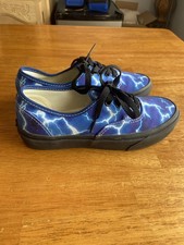 Sneakers basse VANS autentiche Lightning Thunder in tela blu
