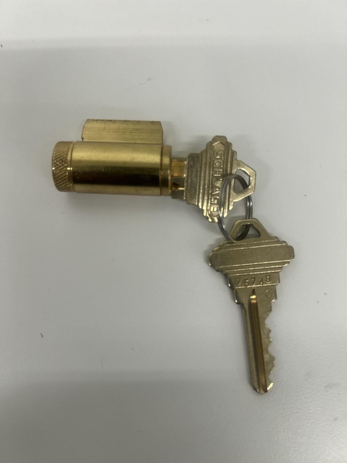 New Schlage Keyed lock Cylinder 6 Pin Keyed C Keyway 605 KD 