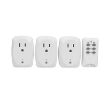 CP (3-Pack) Indoor Remote Controlled Outlets , CP50009