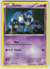 Golett 58/124 Dragons Exalted Pokemon MP