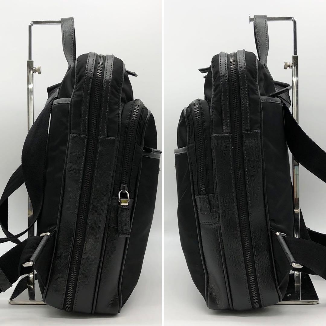 Extremely Rare Current Prada Backpack 2way Triang… - image 4