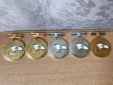 RARE Vintage ICON BADGE PIN Ussr Soviet Dynamo Kiev Club Football Soccer Set 5