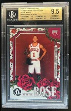 2024-25 Panini Instant Derrick Rose Red White #3/10 #DR4 BGS 9.5 Gem