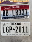 Lot of 10 US license plates from various states for one bid — photo 6