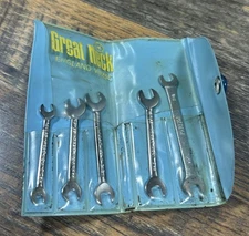 Vintage Great Neck & Other Ignition Wrench Set