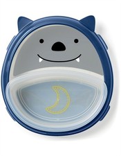 Skip Hop Zoo Smart Serve Plate Bowl, Bat, NEW in Package