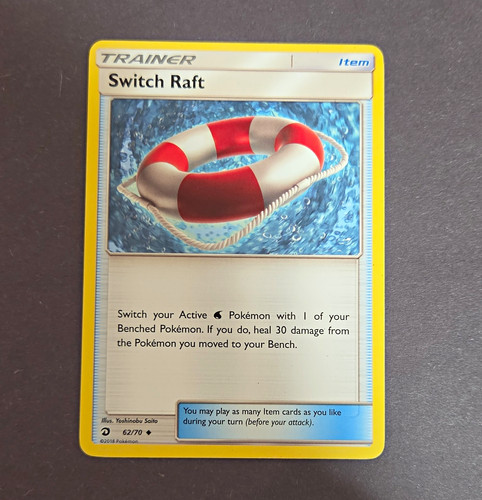 The Pokémon Company Switch Raft 62/70 Dragon Majesty Regular Uncommon ENG 2018