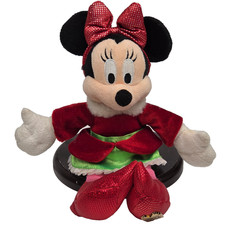 Disney 2006 Minnie Mouse holiday plush doll 9"
