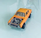MATCHBOX No.54 - FORD Capri - Vintage 1970's Orange Diecast Model Toy Car 1970