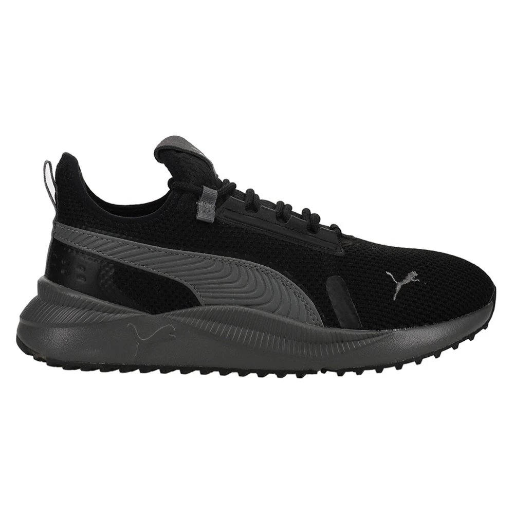 PUMA Pacer Future Street Knit Wide Lace Up Mens Black Sneakers Casual Shoes 398