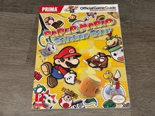 Paper Mario Sticker Star Player's Guide Strategy Book Nintendo Prima