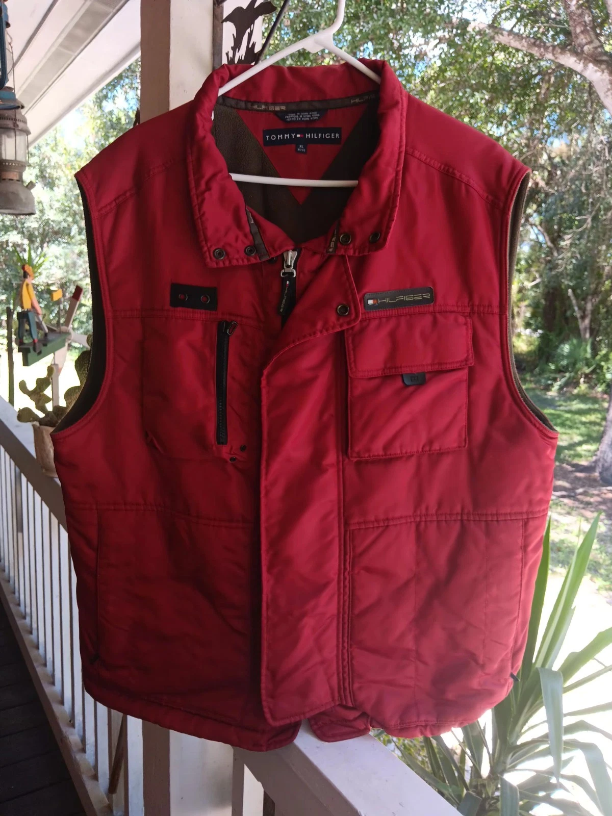 Tommy Hilfiger Fleece Lined Vest Mens Ski Outdoors Xl