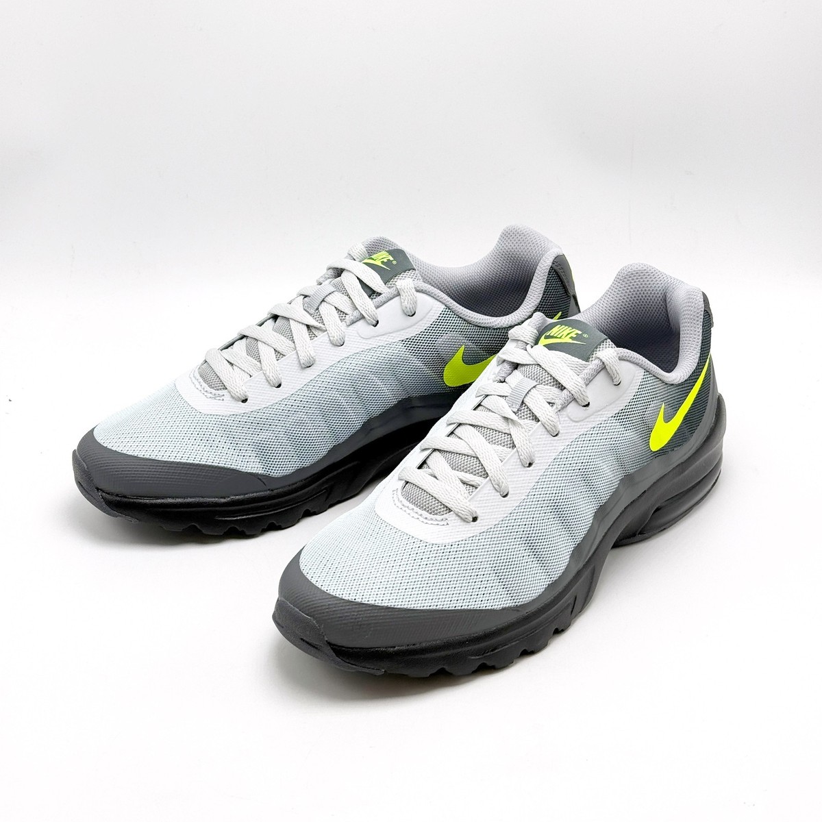 NEW* MEN Nike Air Max Invigor Sneakers BLACK / COOL GREY 